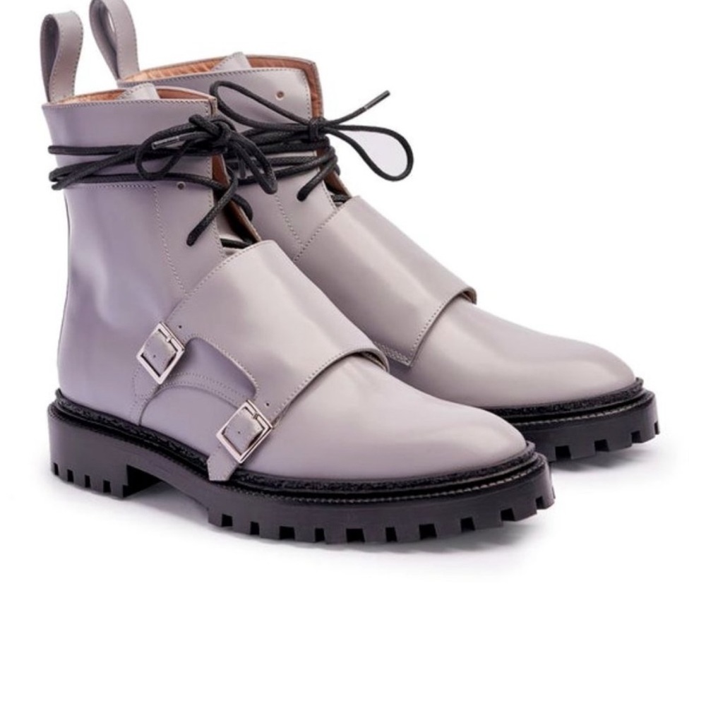 Inch2 monk boots gray
